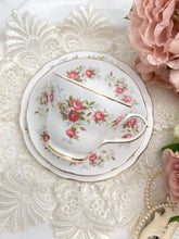 画像をギャラリービューアに読み込む, 【ダッチェス】2段アフタヌーンティースタンド / 3点セット(カップ1個、ソーサー1枚、小皿1枚) / ミルクジャグ / シュガーボウル