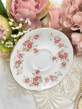 画像をギャラリービューアに読み込む, 【ダッチェス】2段アフタヌーンティースタンド / 3点セット(カップ1個、ソーサー1枚、小皿1枚) / ミルクジャグ / シュガーボウル