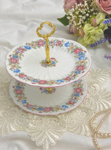 画像をギャラリービューアに読み込む, 超レア!【シェリー】ポンパドール 2段アフタヌーンティースタンドB