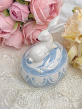 画像をギャラリービューアに読み込む, 【イースターバニー】新品 陶器 うさぎ置物