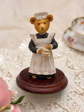 画像をギャラリービューアに読み込む, レア【Downstairs Upstairs Bears】メイド テディベア 置物