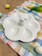 画像をギャラリービューアに読み込む, 【うさぎプレート 】新品 レース装飾