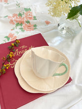 画像をギャラリービューアに読み込む, 超レア!【シェリー】2段アフタヌーンティースタンド / 3点セット(カップ1個、ソーサー1枚、小皿1枚) /  21cmプレート