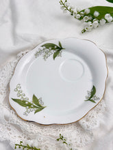 画像をギャラリービューアに読み込む, レア【ウィンザー】すずらん テニスセット(カップ&プレート)