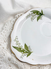 画像をギャラリービューアに読み込む, レア【ウィンザー】すずらん テニスセット(カップ&プレート)