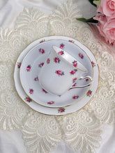 画像をギャラリービューアに読み込む, 【グロブナーxロイヤルスタッフォード】 3点セット(カップ1個、ソーサー1枚、小皿1枚) / 21cmプレート
