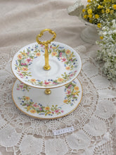 画像をギャラリービューアに読み込む, 【コルクラフ】小花柄 2段スタンド