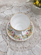 画像をギャラリービューアに読み込む, 【コルクラフ】小花柄 3点セット(カップ1個、ソーサー1枚、小皿1枚) / ミルクジャグ