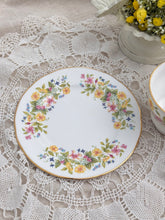 画像をギャラリービューアに読み込む, 【コルクラフ】小花柄 3点セット(カップ1個、ソーサー1枚、小皿1枚) / ミルクジャグ