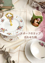 画像をギャラリービューアに読み込む, 【ロイヤルドルトン】リボン 2段アフタヌーンティースタンド