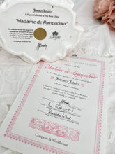 画像をギャラリービューアに読み込む, 【コールポート】 限定フィギュリン ポンパドール夫人 Madame de Pompadour 証明書+パラソル付