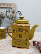 画像をギャラリービューアに読み込む, レア!! 未使用品 リントンズ グリーン3点セット(ティーポット1個、マグカップ2個)