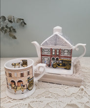 画像をギャラリービューアに読み込む, 【リントンズ】ハウス型ティーポット / マグカップ