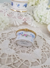 画像をギャラリービューアに読み込む, 【リモージュ】ブルーのリボンの小物入れ