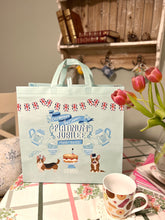 画像をギャラリービューアに読み込む, プラチナジュビリー コーギー柄 エコバッグ
