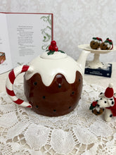画像をギャラリービューアに読み込む, 【クリスマスプディング特集】ヴィンテージ レア! 未使用品 ティーポット