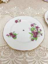 画像をギャラリービューアに読み込む, 10%オフ【すみれ】 2段アフタヌーンティースタンド / 3点セット(カップ1個、ソーサー1枚、小皿1枚)