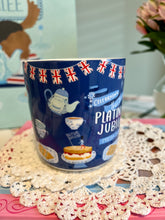 画像をギャラリービューアに読み込む, プラチナジュビリー ティーポット / 2段スタンド / マグカップ / ティーカップ&ソーサー/ グラス