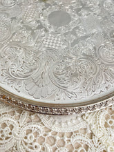 画像をギャラリービューアに読み込む, 円形 シルバープレートトレー