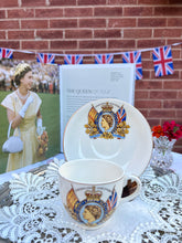 画像をギャラリービューアに読み込む, エリザベス女王 コロネーション記念 2点セット(カップ1個、ソーサー1枚)