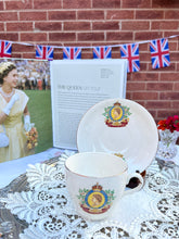 画像をギャラリービューアに読み込む, エリザベス女王 コロネーション記念 2点セット(カップ1個、ソーサー1枚)