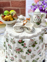 画像をギャラリービューアに読み込む, 超レア!! ティーセットが乗ったお花のティーポット
