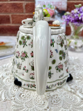 画像をギャラリービューアに読み込む, 超レア!! ティーセットが乗ったお花のティーポット