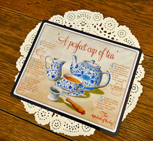 画像をギャラリービューアに読み込む, A perfect cup of tea メタルポスター