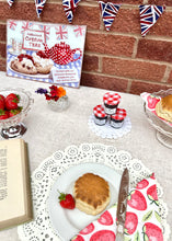 画像をギャラリービューアに読み込む, Cream Teas メタルポスター(赤いポット)