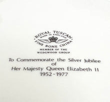 画像をギャラリービューアに読み込む, エリザベス女王【ロイヤルタスカン】1977年シルバージュビリー記念 プレート