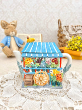 画像をギャラリービューアに読み込む, 【ヴィレッジ】お花屋さんストール型 ティーポット(大)