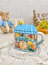 画像をギャラリービューアに読み込む, 【ヴィレッジ】お花屋さんストール型 ティーポット(大)