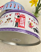 画像をギャラリービューアに読み込む, 【チャールズ国王 戴冠式】テスコ 限定缶(大小2つセット)