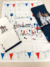 画像をギャラリービューアに読み込む, 【チャールズ国王 戴冠式】M&S x エレノアトムリンソン ティータオル3枚組