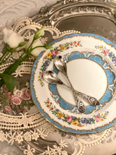 画像をギャラリービューアに読み込む, お花柄ティースプーン