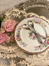 画像をギャラリービューアに読み込む, お花柄ティースプーン