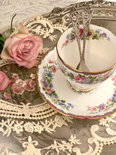 画像をギャラリービューアに読み込む, お花柄ティースプーン