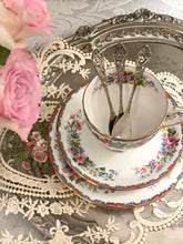 画像をギャラリービューアに読み込む, お花柄ティースプーン