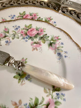 画像をギャラリービューアに読み込む, 白蝶貝デザートナイフ / フォーク