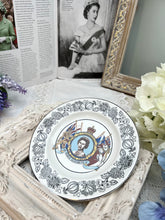 画像をギャラリービューアに読み込む, エリザベス女王 1977年シルバージュビリー記念 プレート
