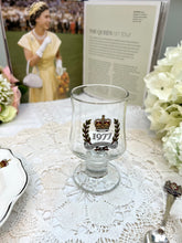 画像をギャラリービューアに読み込む, エリザベス女王 1977年シルバージュビリー記念グラス