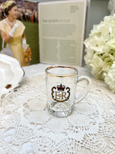 画像をギャラリービューアに読み込む, エリザベス女王 1977年シルバージュビリー記念 ミニグラス