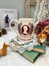 画像をギャラリービューアに読み込む, 【メイソンズ】エリザベス女王 シルバージュビリー タンカード マグカップ