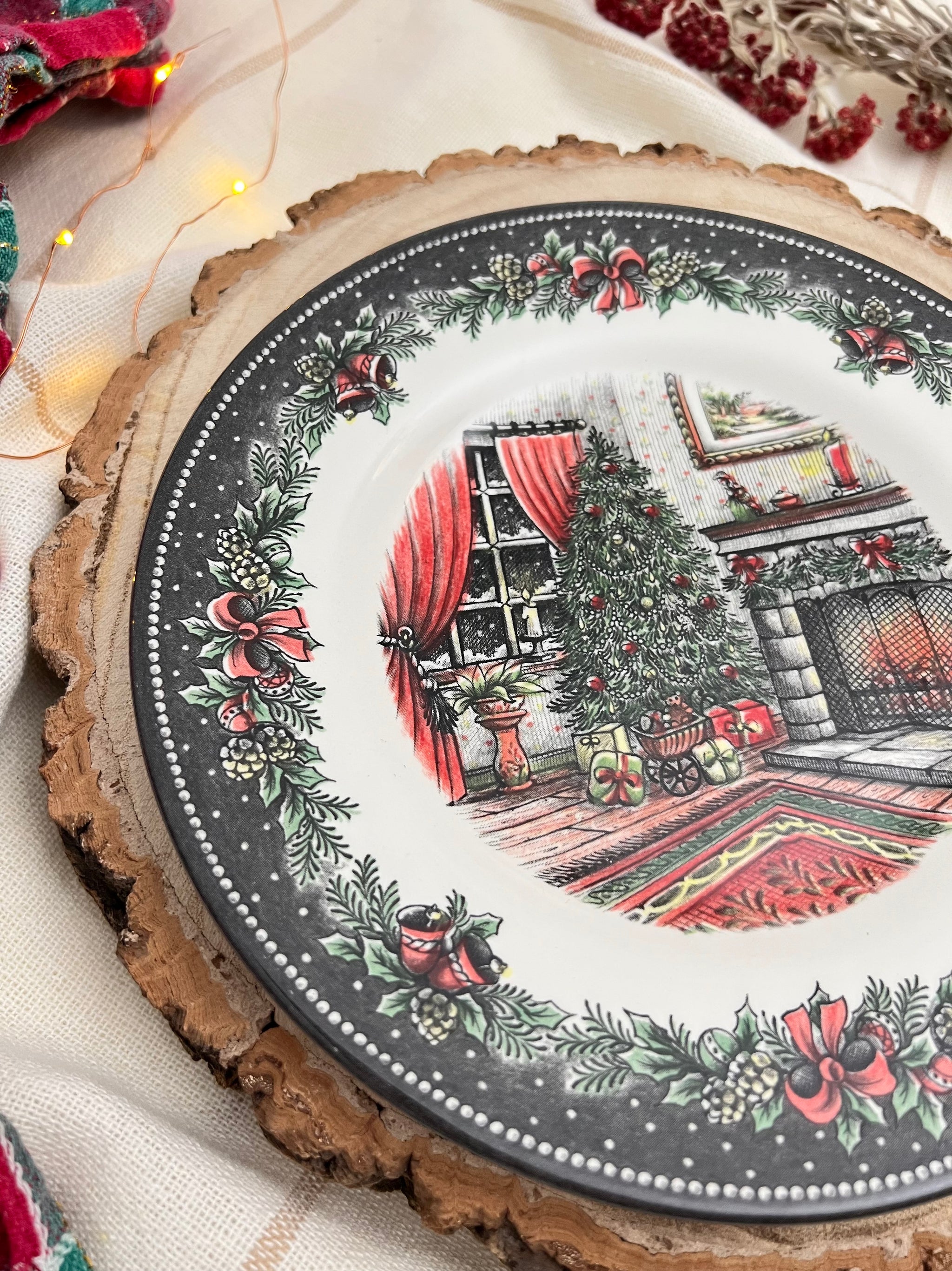 ロイヤルスタッフォード】新品 クリスマス 絵皿 英国製 – caronrose