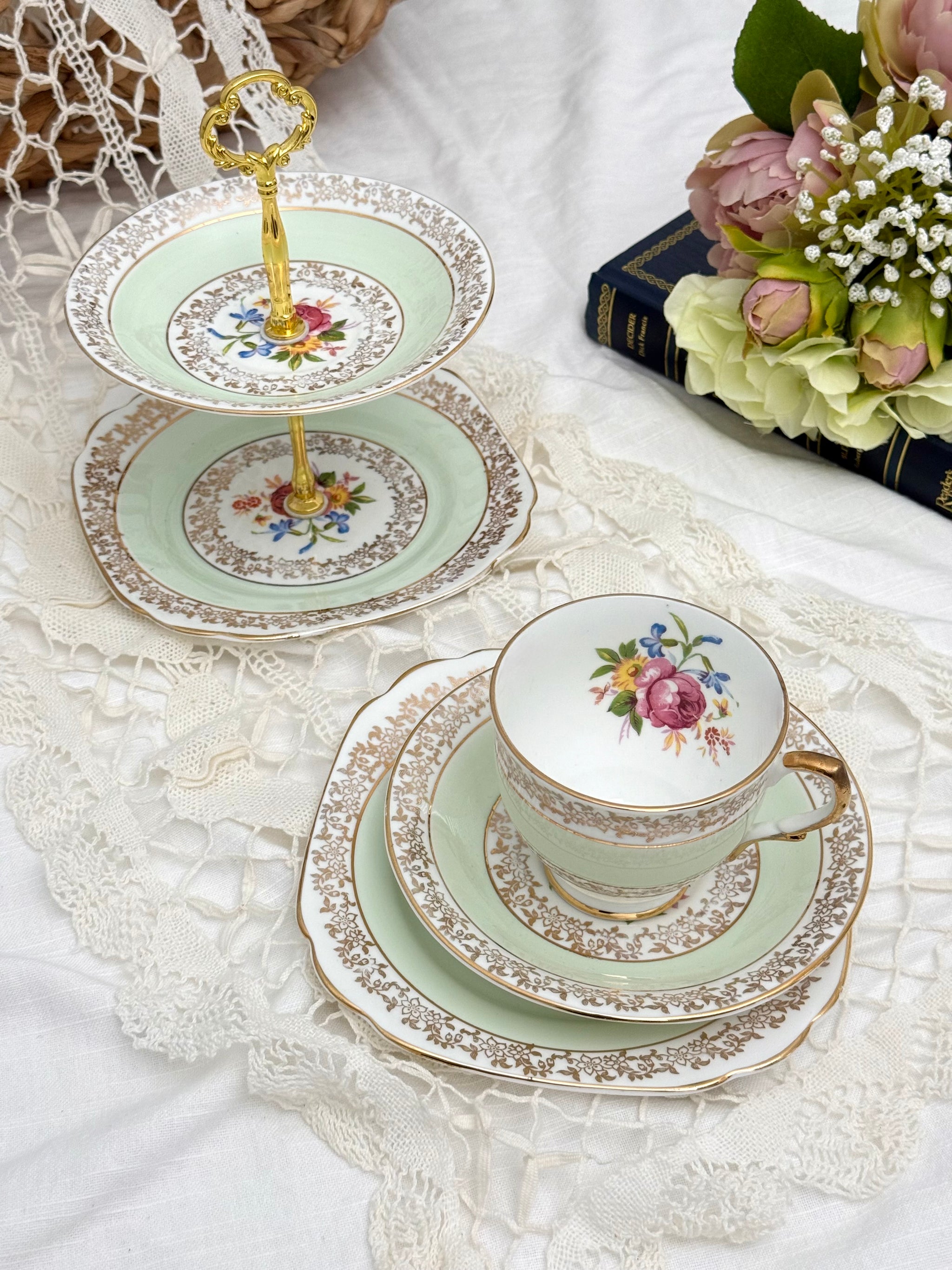 3段 / 2段 / 1段 アフタヌーンティースタンド – caronrose