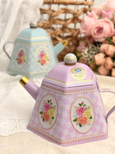 画像をギャラリービューアに読み込む, 再入荷ご予約受付中！【新品 ショートブレッド入り】ポット型　お菓子缶
