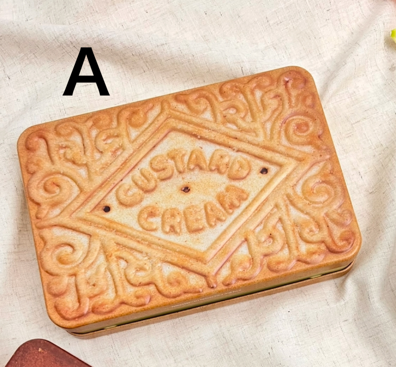 英国アンティーク WRIGHT & SON ビスケットジャー ロゴ イギリス 英国ビスケット缶】 Custard Cream / BOURBON – caronrose