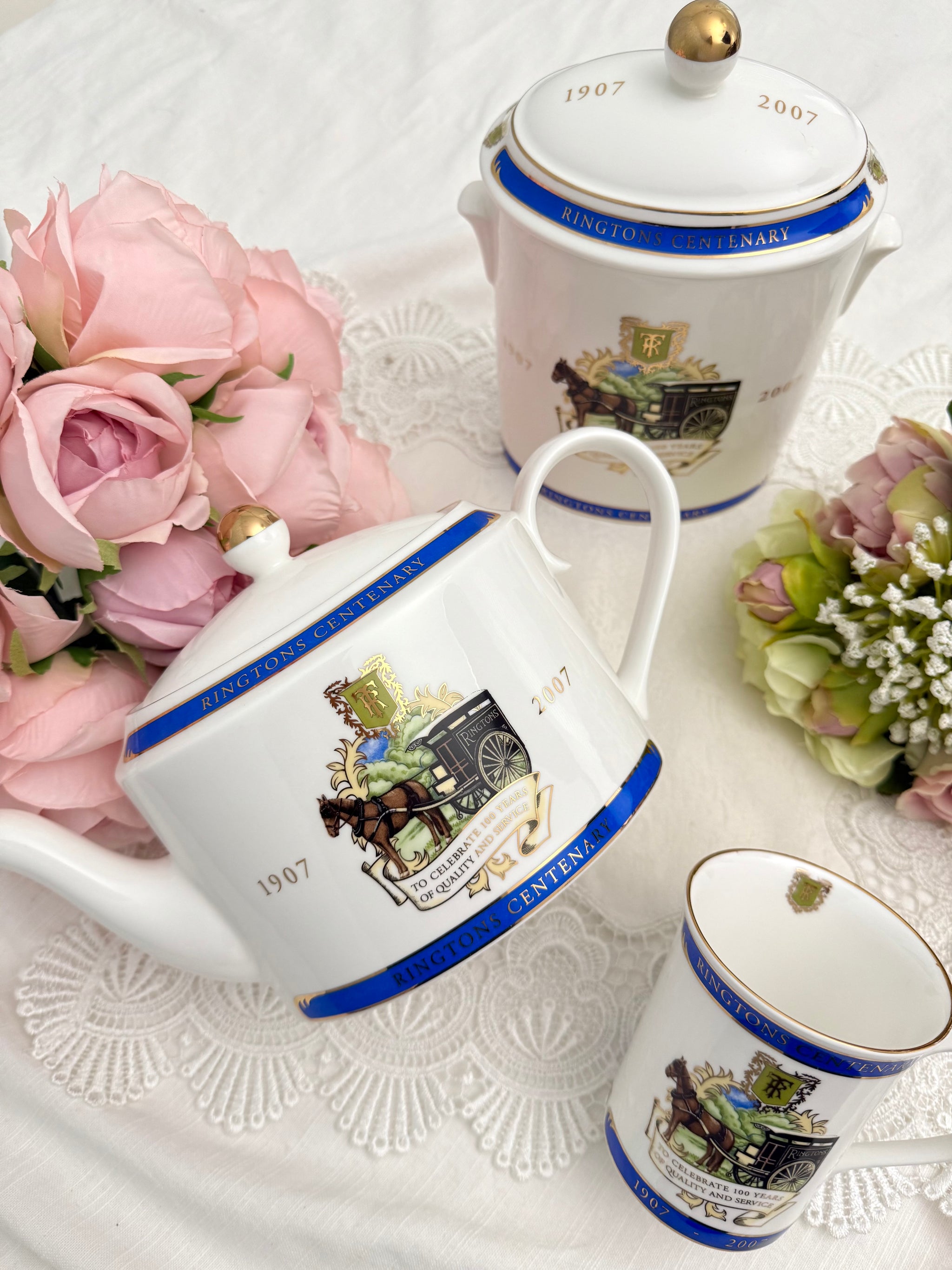 リントンズ / ウィロー柄 / ディスプレイ用 ティーポット – caronrose