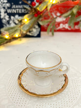 画像をギャラリービューアに読み込む, 【ティーカップ型】新品 現行品 陶器製　クリスマスツリーオーナメント B
