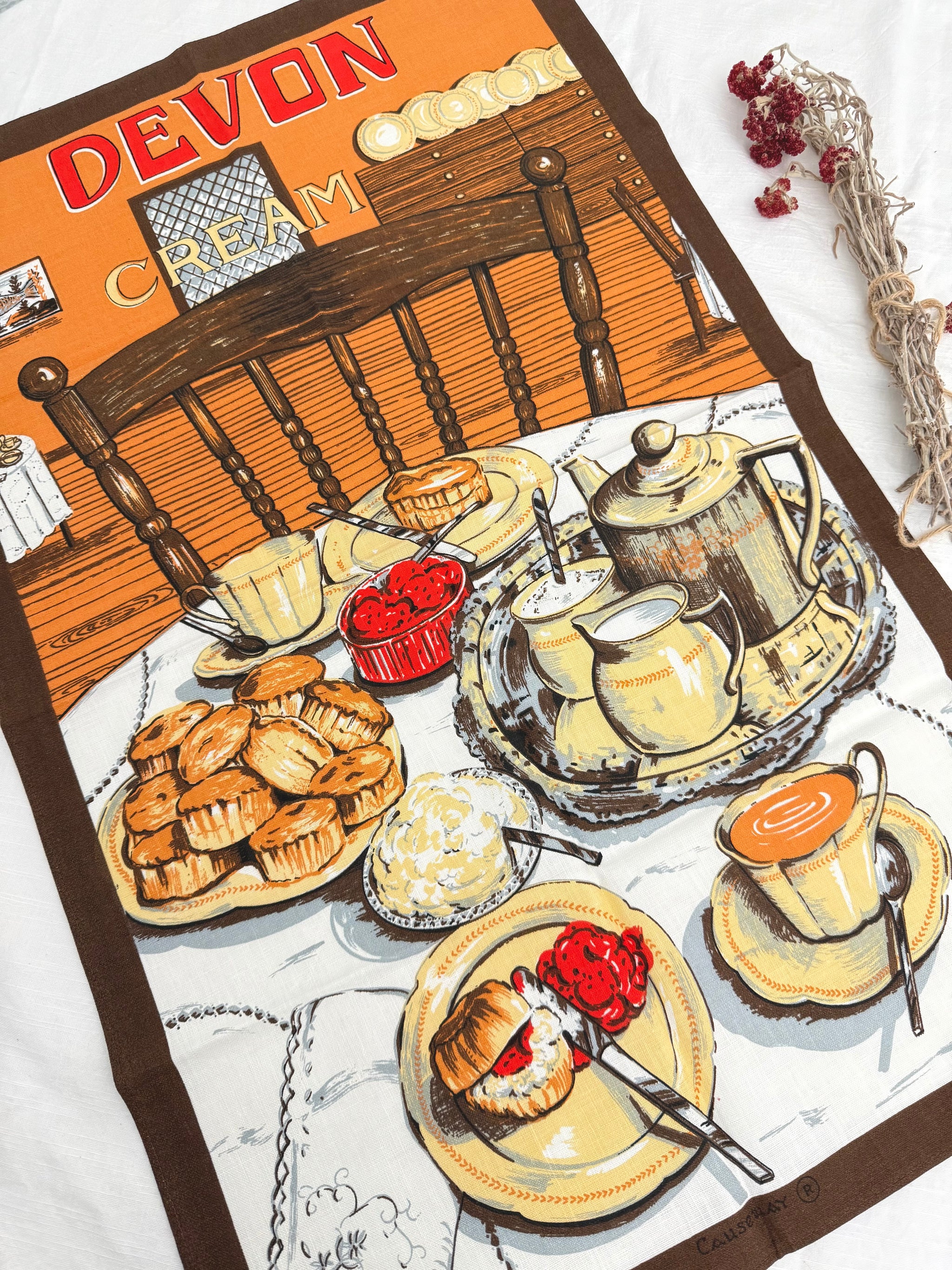 超レア！【クリームティー】DEVON CREAM ティータオル – caronrose